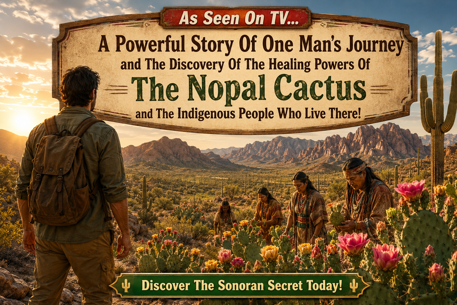 Discover The Sonoran Secret:For Yourself &  Get Your Free Bottle Of Nopalea Today